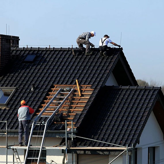 Ремонт кровли частного дома в Островном и Мурманской области